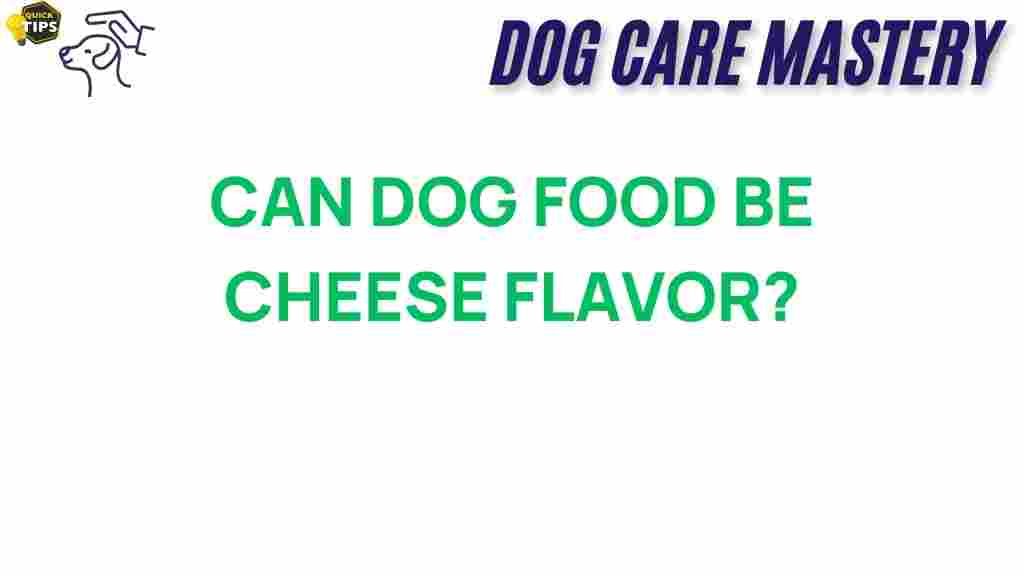 dog-food-cheese-flavor