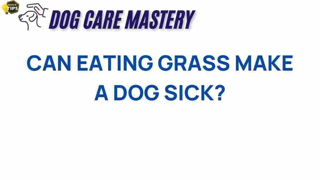 eating-grass-dog-sick