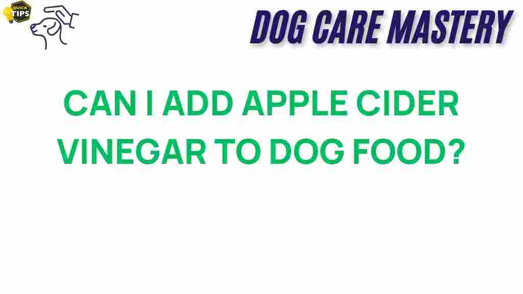apple-cider-vinegar-dog-food