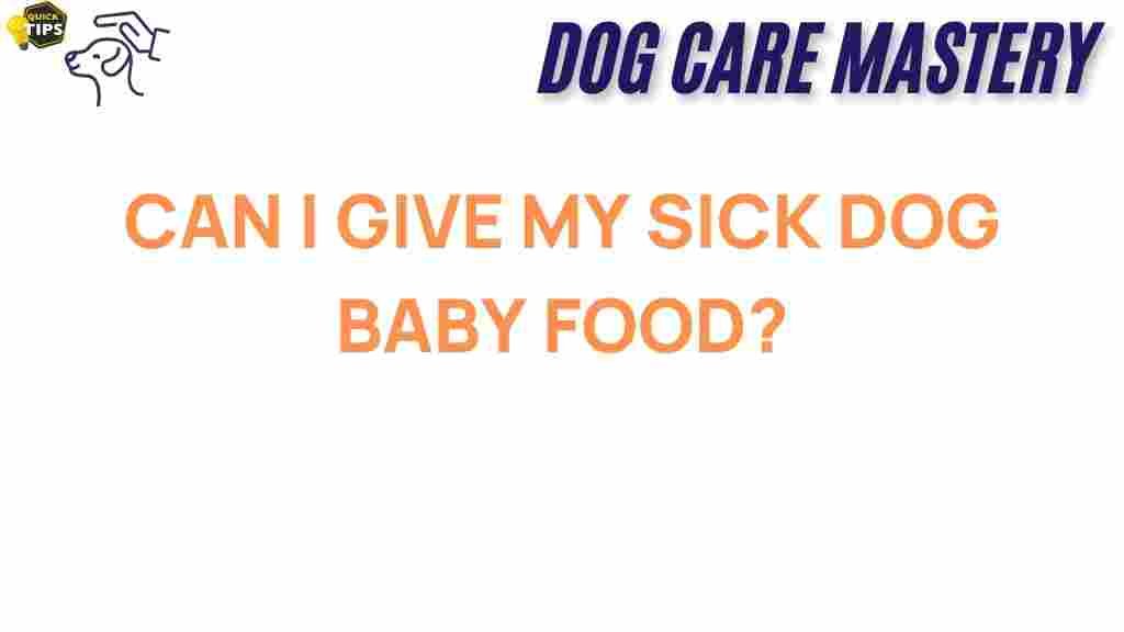 sick-dog-baby-food