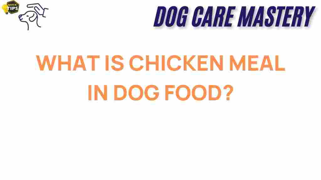 chicken-meal-in-dog-food