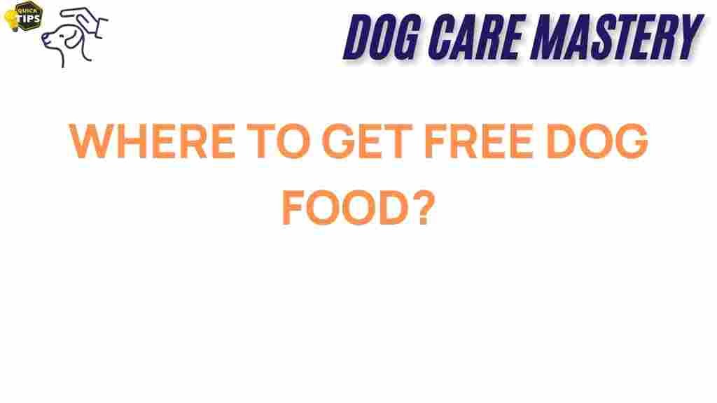 free-dog-food-resources