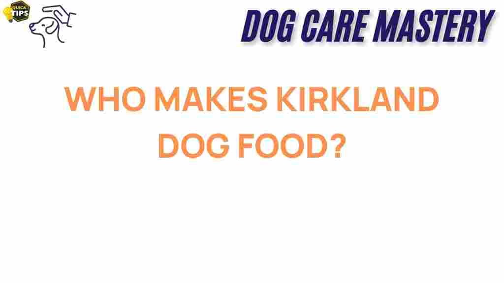 kirkland-dog-food-production