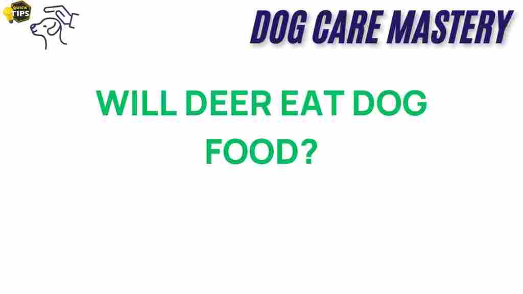 will-deer-eat-dog-food
